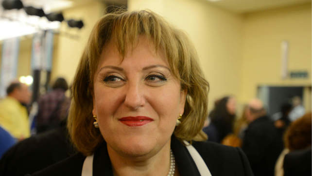 פאינה קירשנבאום בוועידת סיעת ישראל ביתנו