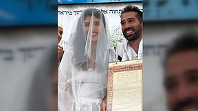 אבנר ביטל, אחרים דווקא לא: הזוגות שהתחתנו מתחת לחופה של טילים