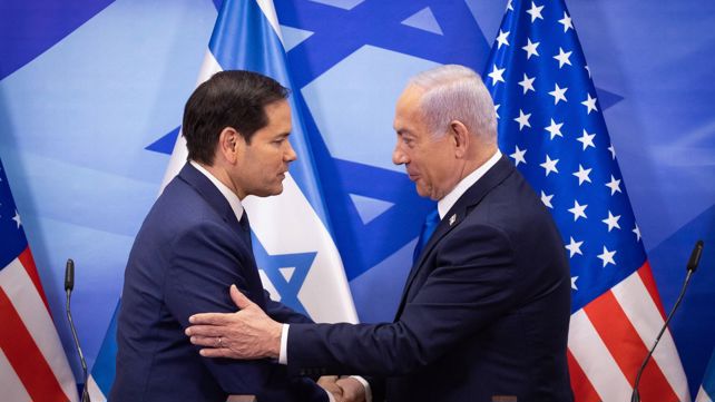 ראש הממשלה נתניהו ושר החוץ האמריקני רוביו, ארכיון