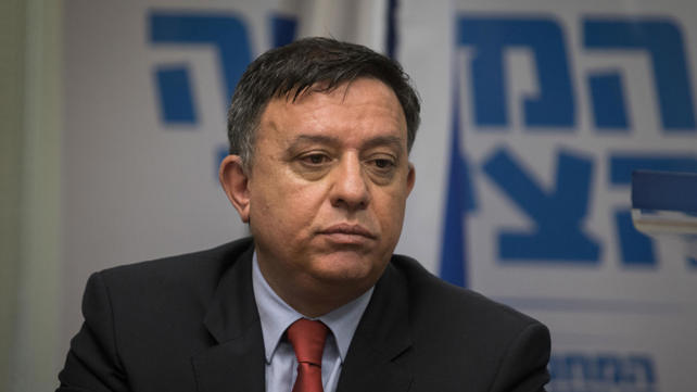 אבי גבאי בישיבת סיעת המחנה הציוני