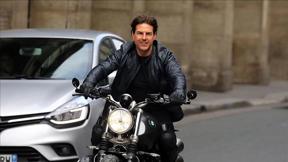 טום קרוז בצילומי הסרט "משימה בלתי אפשרית: התרסקות" בפריז, 04.05.17