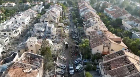 ההרס מהטילים האיראניים, חילוץ התושבים - וגבורת כוחות ההצלה
