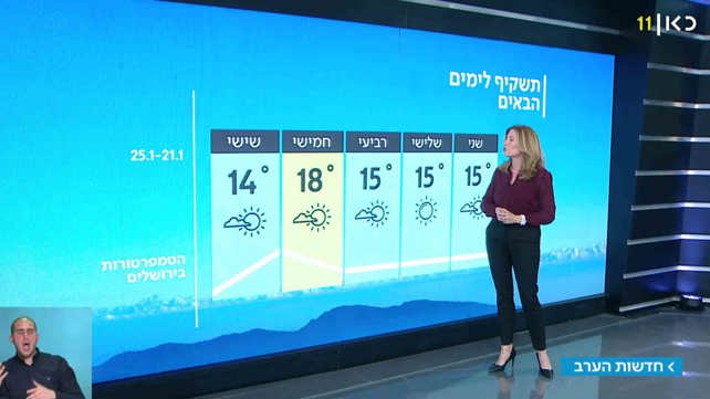 תחזית 20.01.19
