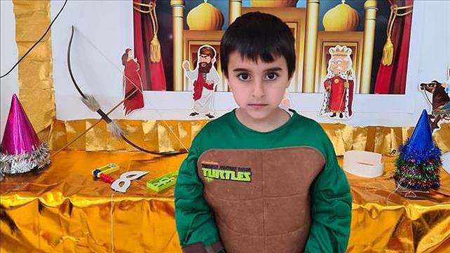 עידו אביגל בן ה-6 שנהרג מפגיעת רקטה בשדרות. 12.05.21