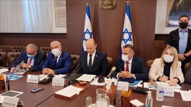 بينيت جلس مجلس الوزراء בנט ישיבת ממשלה 