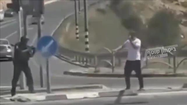 תיעוד פיגוע הדקירה בבית לחם