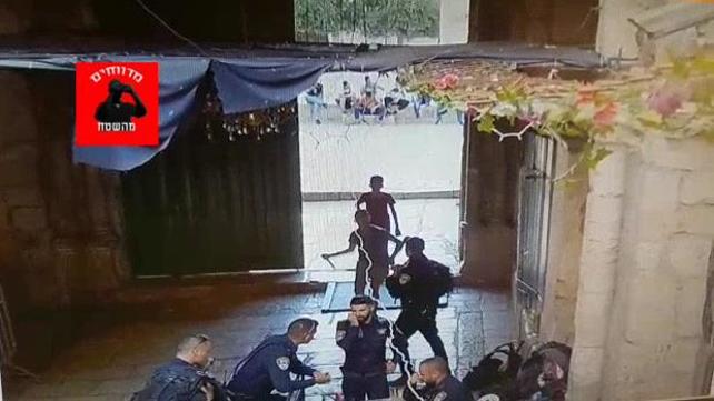 תיעוד הפיגוע ביציאה מהר הבית, אוגוסט 2019
