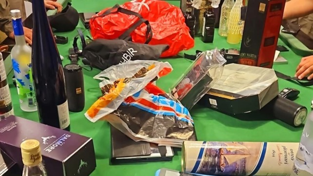הציוד שנגנב מהתושבים המפונים