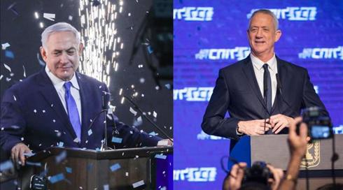גנץ התקשר לנתניהו: "מברך אותך על ההישג" (1)