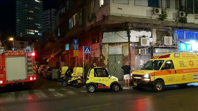 זירת רצח בת"א, יולי 2019