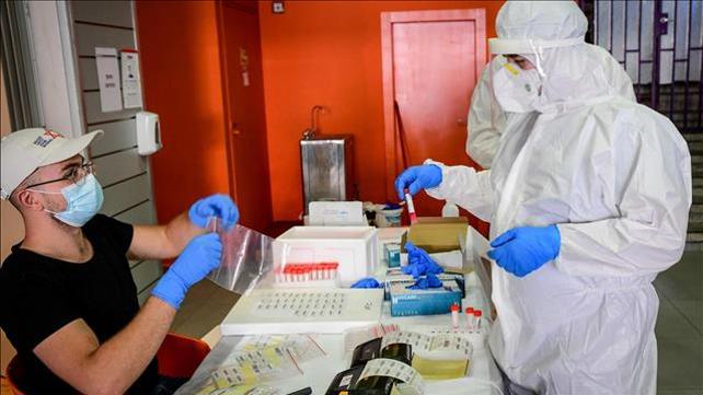 מרכז בדיקות לקורונה בתל אביב