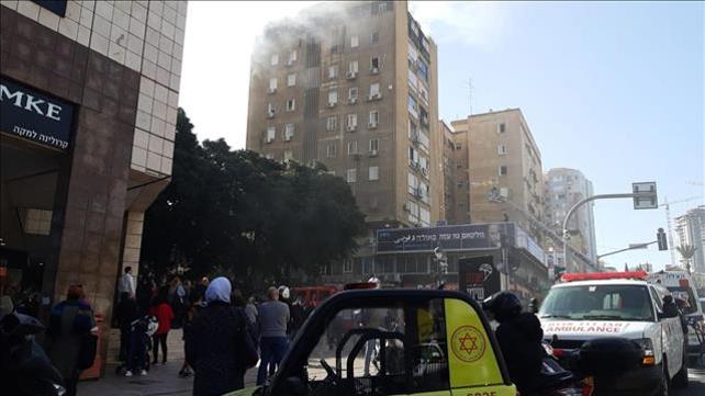השריפה בבניין ברמת גן, 31.12.19