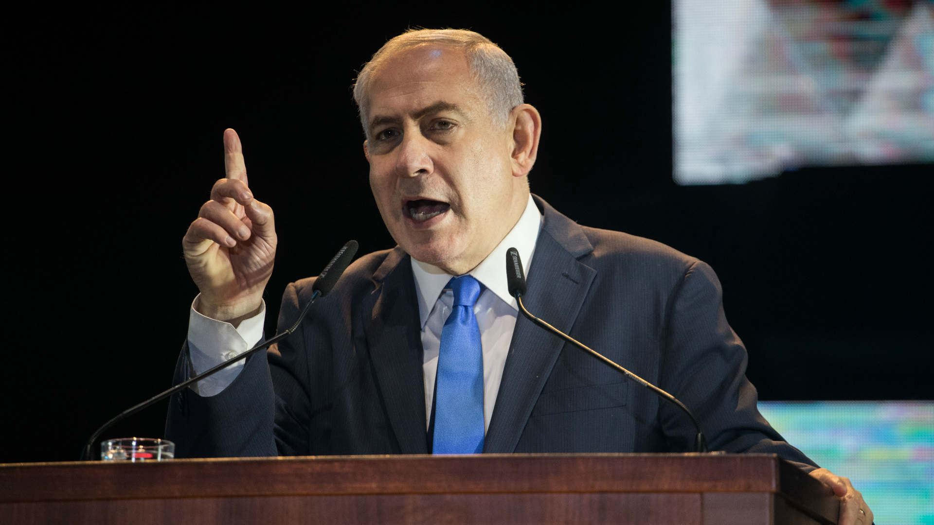 נתניהו, בחודש שעבר