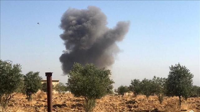 אזור הקרבות בין טורקיה לכורדים בראס אל עין 10.10.19