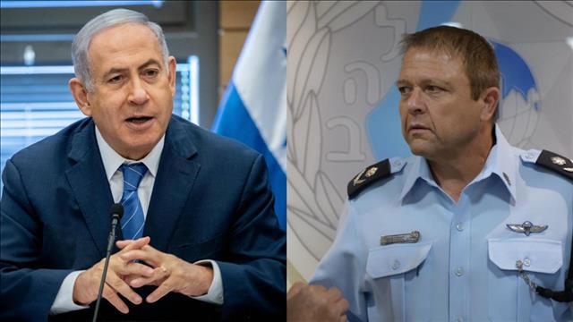 ממלא מקום המפכ"ל מוטי כהן, בנימין נתניהו 24.11.19