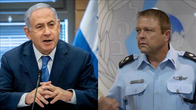 ממלא מקום המפכ"ל מוטי כהן, בנימין נתניהו 24.11.19