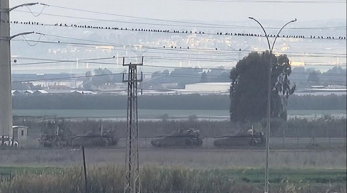 לראשונה מ"חומת מגן": טנקים של צה"ל הועברו לאזור ג'נין, כחלק מההיערכות להרחבת המבצע בצפון השומרון