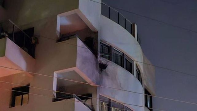 פגיעת כטב"ם בהרצליה בערב כיפור