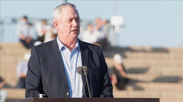 בני גנץ צילום: דובר צה"ל