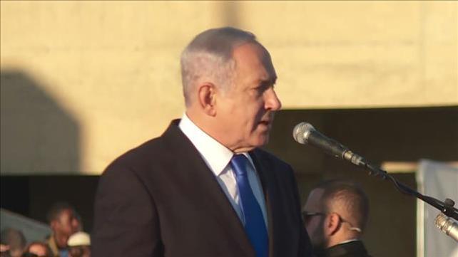 בנימין נתניהו, סיום קורס קצינים בה"ד 1, 31.10.19