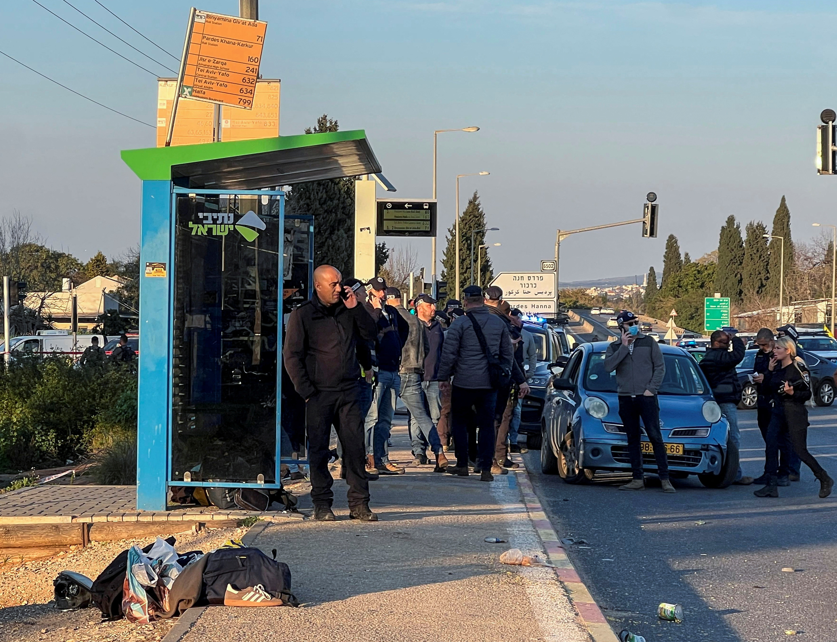 פיגוע דריסה ליד צומת כרכור