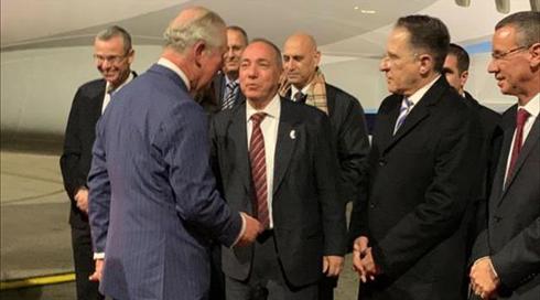 הרכבת האווירית נמשכת: הנסיך צ'ארלס נחת בישראל