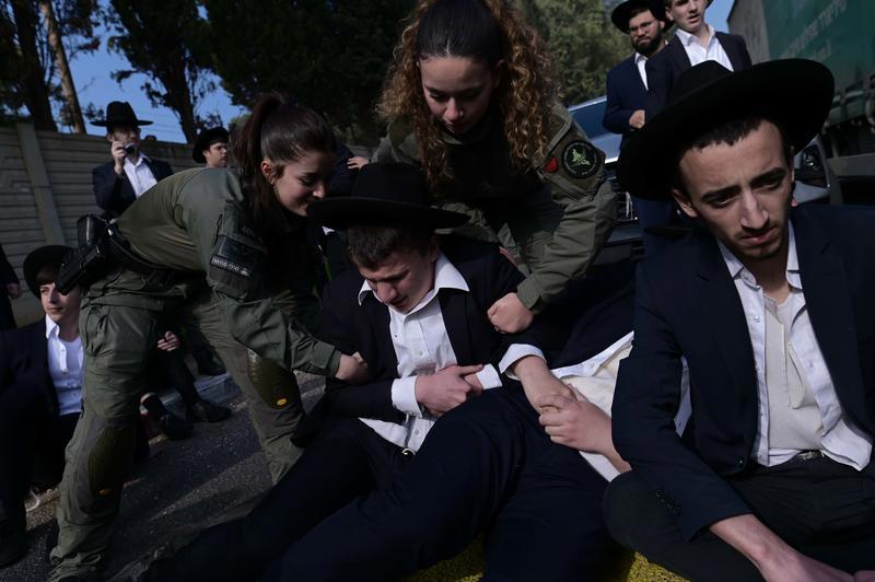 הפגנות חרדים נגד גיוס לצה"ל