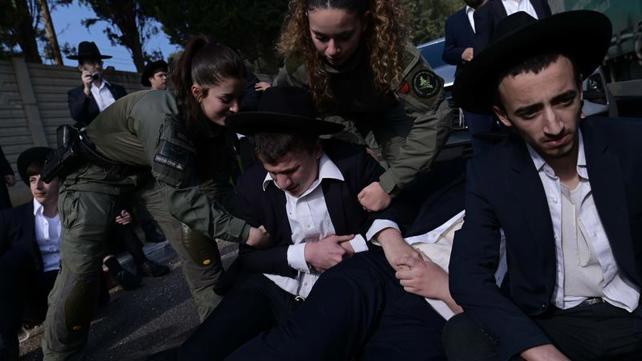הפגנות חרדים נגד גיוס לצה"ל