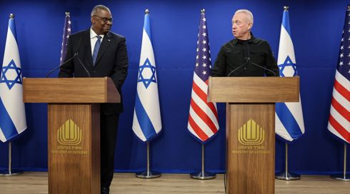 גלנט עם אוסטין: "ארה"ב וישראל מאוחדות ונחושות מתמיד"