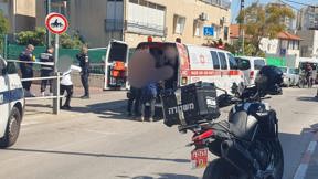 תיעוד מאזור זירת ההצתה של האישה בבת ים