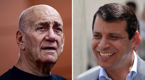 אולמרט נפגש עם המנהיג הפלסטיני מוחמד דחלאן באמירויות