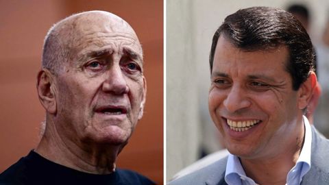 מוחמד דחלאן ואהוד אולמרט