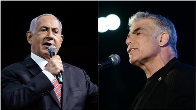יאיר לפיד, בנימין נתניהו