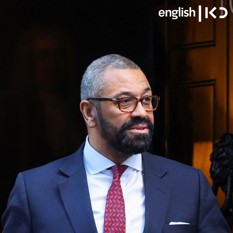 British Home Secretary James Cleverly