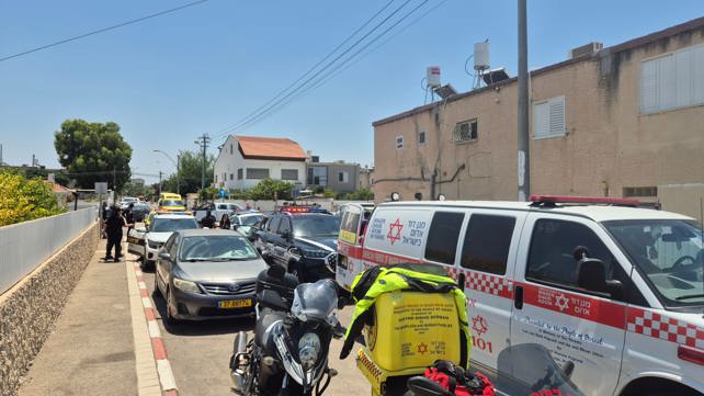 זירת הרצח בחיפה