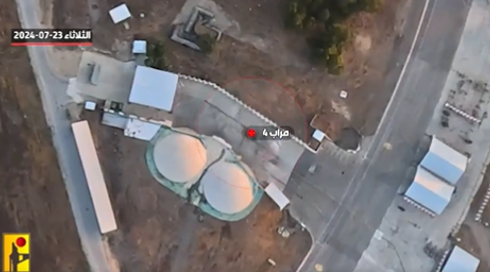 חיזבאללה: "כטב"ם צילם אתמול את בסיס רמת דוד" | תיעוד