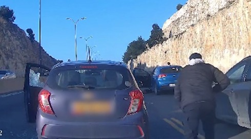 תיעוד רגעי פיגוע הירי באזור מעלה אדומים