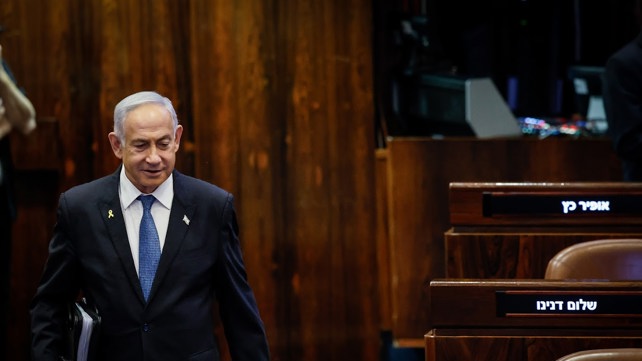 ראש הממשלה בנימין נתניהו בכנסת, 23 בדצמבר 2024