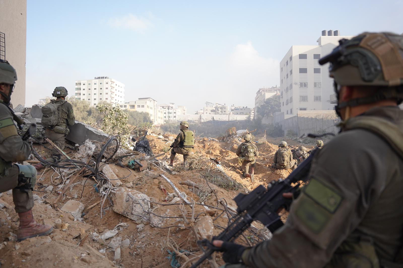 הפעילות של לוחמי צה"ל בשכונת רימאל 19.11.23