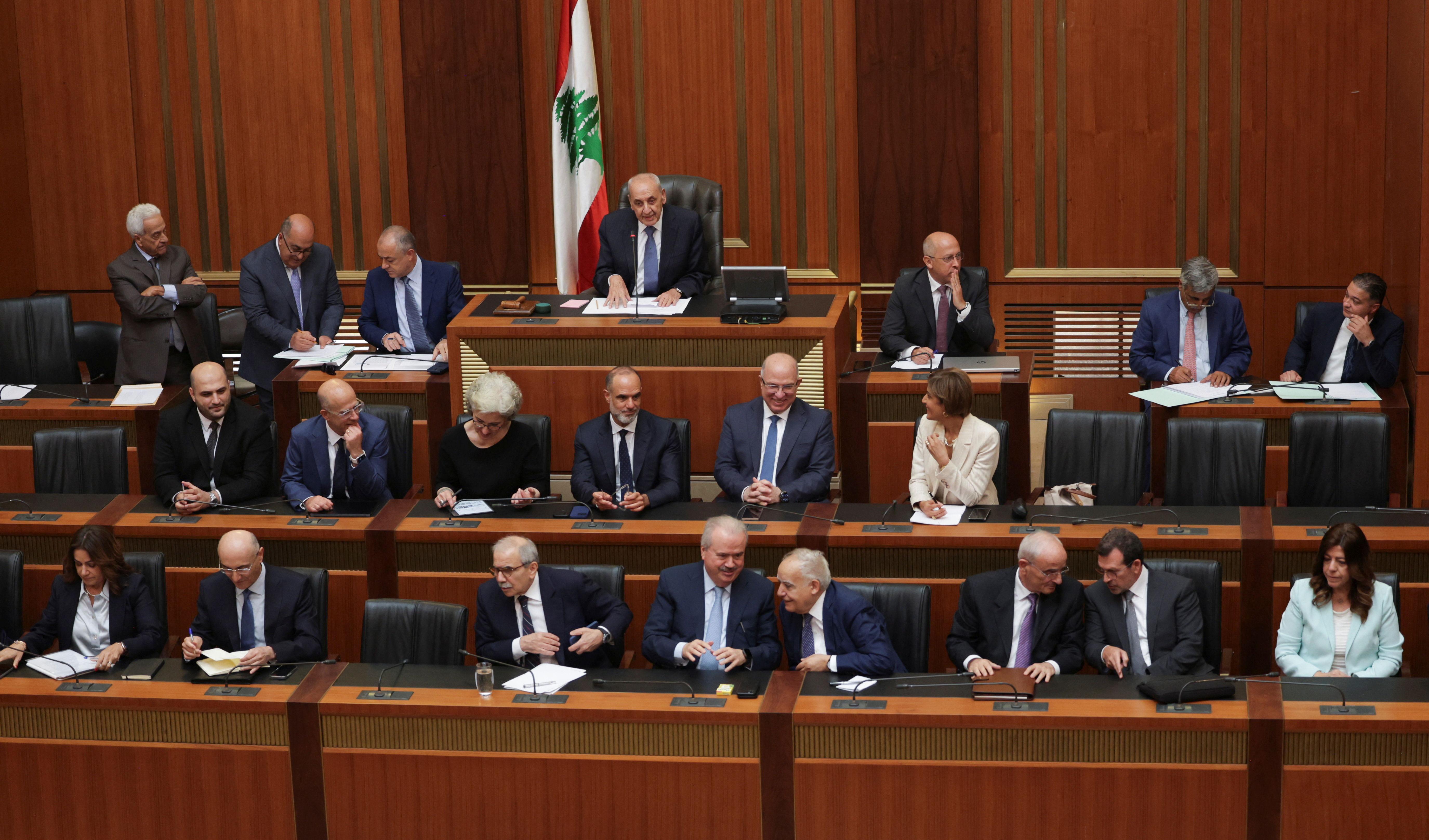 הפרלמנט בלבנון, יולי 2025