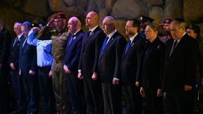 טקס הנחת זרים ליום הזיכרון לשואה ולגבורה באוהל יזכור במוזיאון 'יד ושם', התשפ"ד 2024