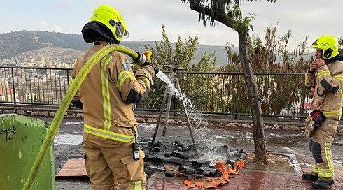 ילד בן 10 נפצע באורח אנוש מפיצוץ בשריפת פח מחזור בביתר עילית