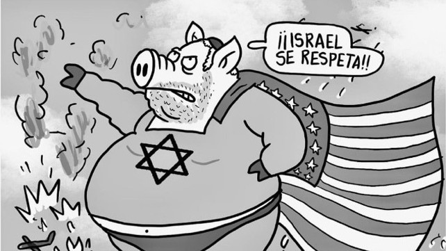 קריקטורה אנטישמית שהופצה באינסטגרם על ידי "המאטאדור"