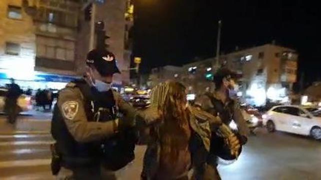 מחאה על מות אהוביה סנדק בירושלים 30.12.20