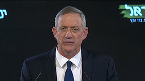 ממועמד מוביל לרה"מ - לפרישה כואבת: בני גנץ הודיע שלא יתמודד בבחירות