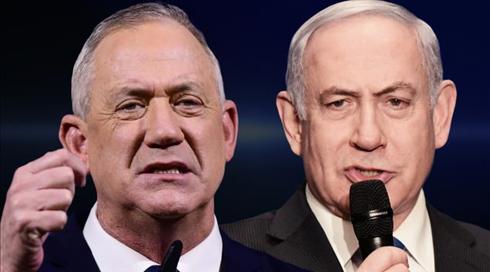 כחול לבן: "המגעים עם הליכוד הופסקו הערב – אין שום סיכומים"