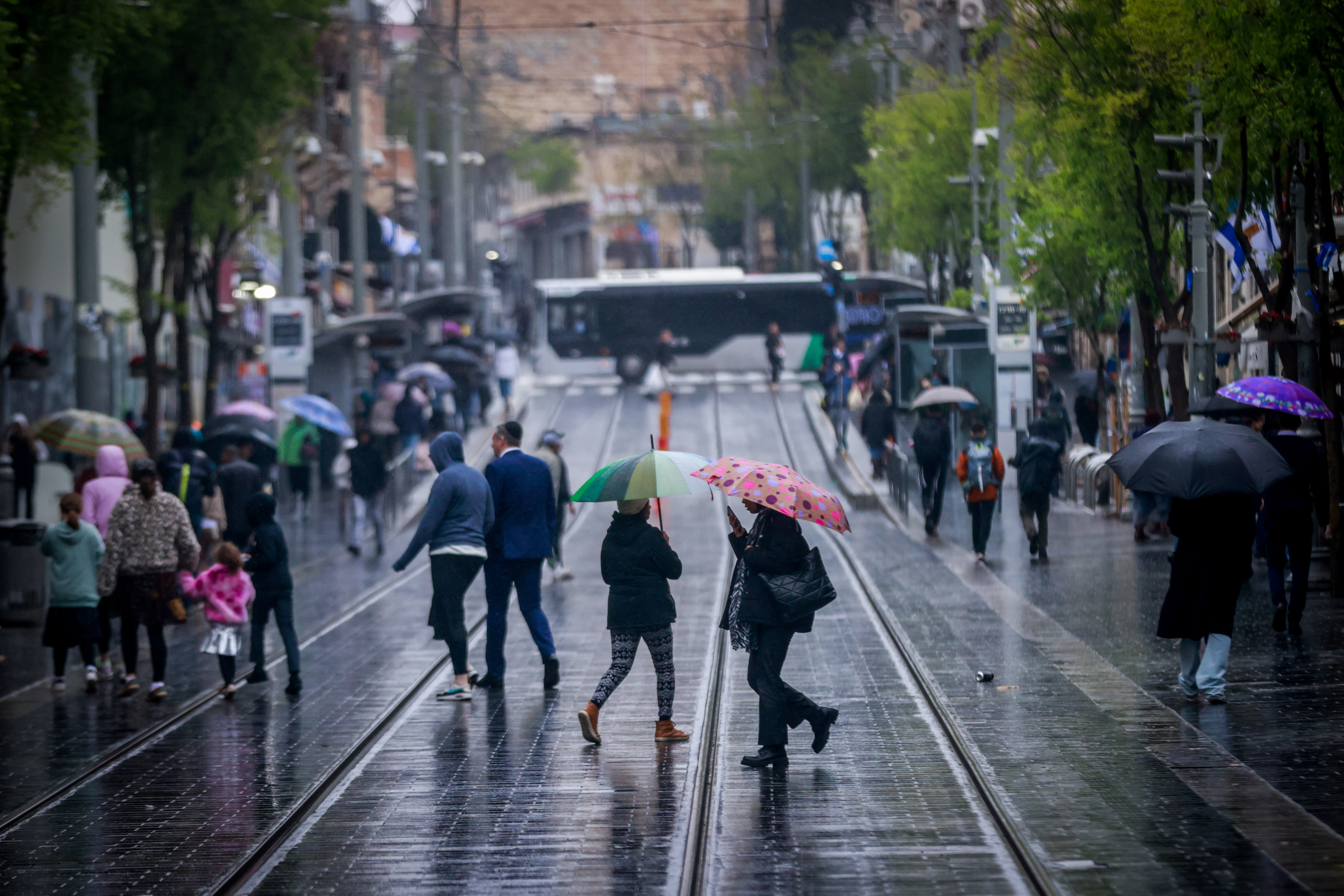 גשם בירושלים