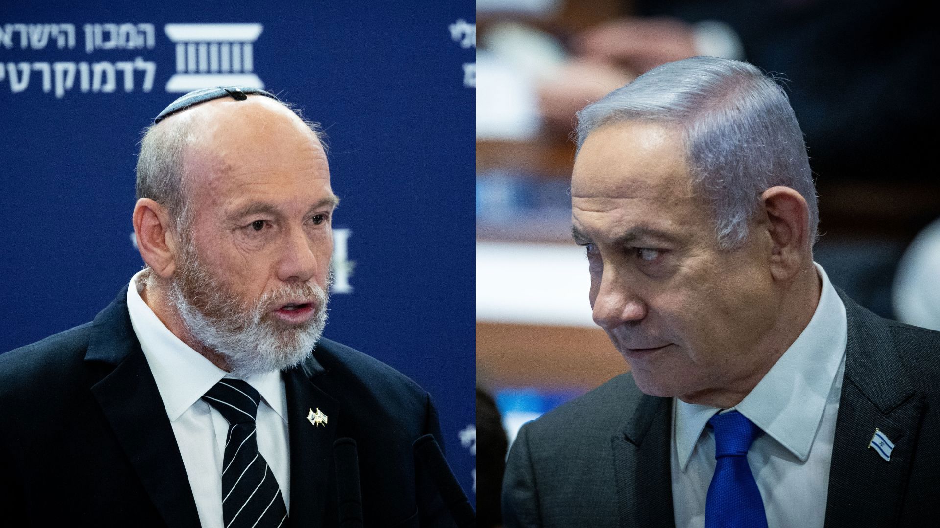 ראש הממשלה נתניהו ומבקר המדינה אנגלמן