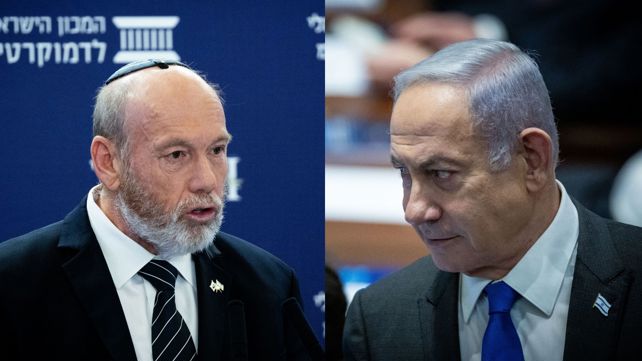ראש הממשלה נתניהו ומבקר המדינה אנגלמן