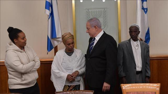 משפחת מנגיסטו בפגישה עם ראש הממשלה, 21.11.19
